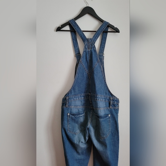 Denim overall Jean Jumpsuit - Picture 2 of 4